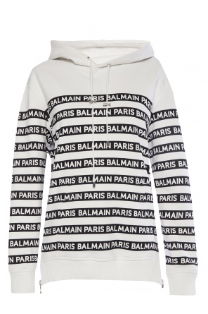 Printed hooded sweatshirt, zdjęcie 1 Printed hooded sweatshirt od Balmain